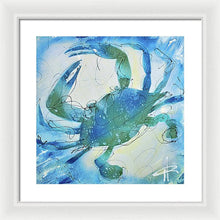 Load image into Gallery viewer, Blue Crab I - Framed Print