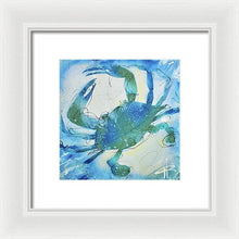 Load image into Gallery viewer, Blue Crab I - Framed Print