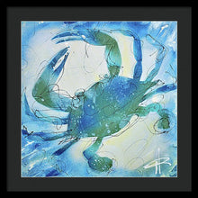 Load image into Gallery viewer, Blue Crab I - Framed Print
