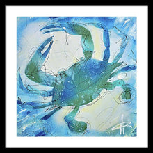 Load image into Gallery viewer, Blue Crab I - Framed Print