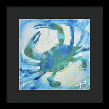 Load image into Gallery viewer, Blue Crab I - Framed Print