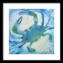 Load image into Gallery viewer, Blue Crab I - Framed Print