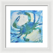 Load image into Gallery viewer, Blue Crab I - Framed Print