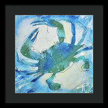 Load image into Gallery viewer, Blue Crab I - Framed Print