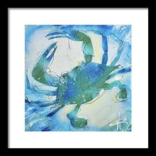 Load image into Gallery viewer, Blue Crab I - Framed Print