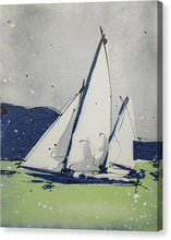 Load image into Gallery viewer, Chesapeake Log Canoe II - Canvas Print