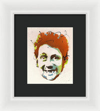 Load image into Gallery viewer, Portrait Of Shane Macgowan - Framed Print by Ryan Hopkins