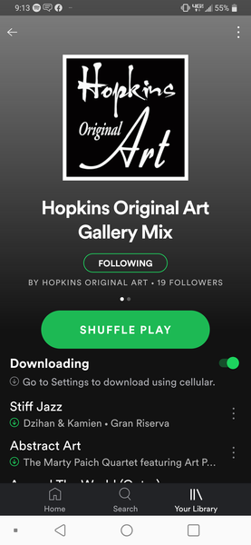 Check out our Hopkins Original Art Gallery playlist on Spotify!