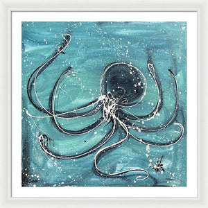 Octopus - Framed Print