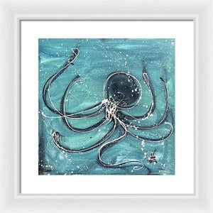 Octopus - Framed Print