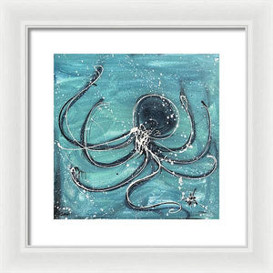 Octopus - Framed Print