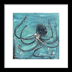 Octopus - Framed Print