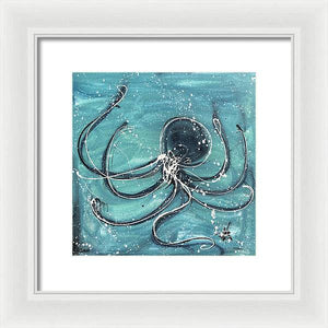 Octopus - Framed Print