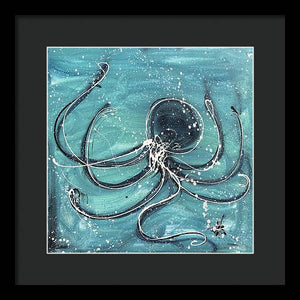 Octopus - Framed Print