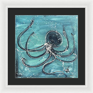 Octopus - Framed Print