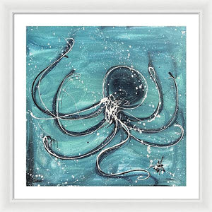 Octopus - Framed Print