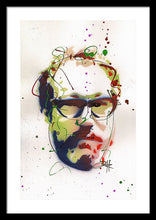 Load image into Gallery viewer, Portrait Of Julian Schnabel - Framed Print