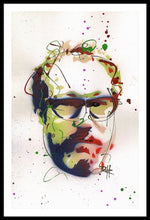 Load image into Gallery viewer, Portrait Of Julian Schnabel - Framed Print