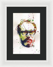 Load image into Gallery viewer, Portrait Of Julian Schnabel - Framed Print