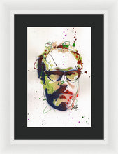 Load image into Gallery viewer, Portrait Of Julian Schnabel - Framed Print