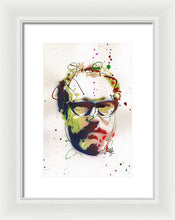 Load image into Gallery viewer, Portrait Of Julian Schnabel - Framed Print