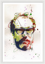 Load image into Gallery viewer, Portrait Of Julian Schnabel - Framed Print