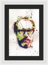 Load image into Gallery viewer, Portrait Of Julian Schnabel - Framed Print