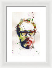 Load image into Gallery viewer, Portrait Of Julian Schnabel - Framed Print
