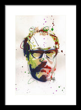 Load image into Gallery viewer, Portrait Of Julian Schnabel - Framed Print