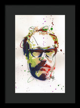 Load image into Gallery viewer, Portrait Of Julian Schnabel - Framed Print