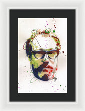 Load image into Gallery viewer, Portrait Of Julian Schnabel - Framed Print