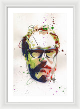 Load image into Gallery viewer, Portrait Of Julian Schnabel - Framed Print