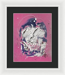 Skull III - Framed Print by Ryan Hopkins