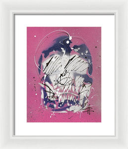 Skull III - Framed Print by Ryan Hopkins