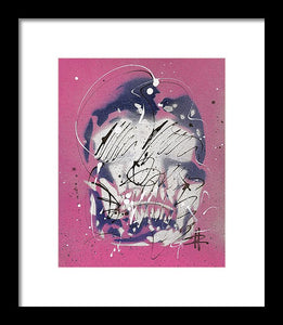 Skull III - Framed Print by Ryan Hopkins