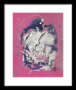 Skull III - Framed Print by Ryan Hopkins