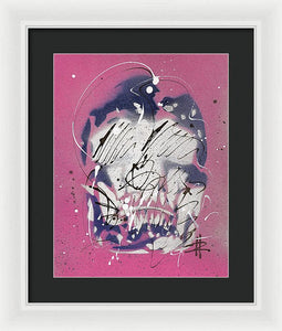 Skull III - Framed Print by Ryan Hopkins