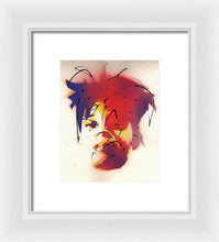 Load image into Gallery viewer, Portrait Of Jean Michel Basquiat - Framed Print