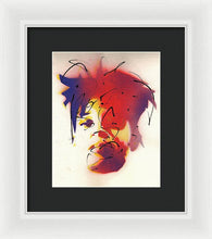 Load image into Gallery viewer, Portrait Of Jean Michel Basquiat - Framed Print