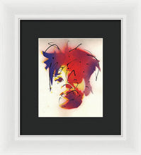 Load image into Gallery viewer, Portrait Of Jean Michel Basquiat - Framed Print