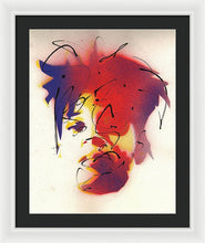 Load image into Gallery viewer, Portrait Of Jean Michel Basquiat - Framed Print