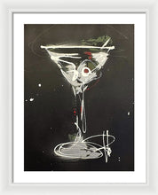 Load image into Gallery viewer, Black Martini I - Framed Print