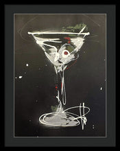 Load image into Gallery viewer, Black Martini I - Framed Print