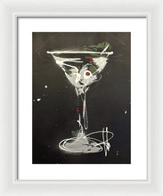 Load image into Gallery viewer, Black Martini I - Framed Print