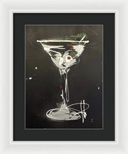 Load image into Gallery viewer, Black Martini I - Framed Print