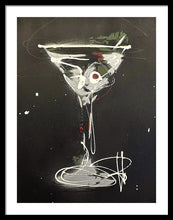 Load image into Gallery viewer, Black Martini I - Framed Print