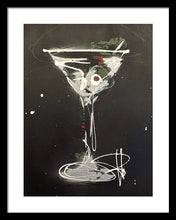 Load image into Gallery viewer, Black Martini I - Framed Print