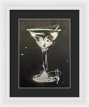 Load image into Gallery viewer, Black Martini I - Framed Print