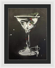 Load image into Gallery viewer, Black Martini I - Framed Print