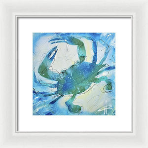 Blue Crab I - Framed Print